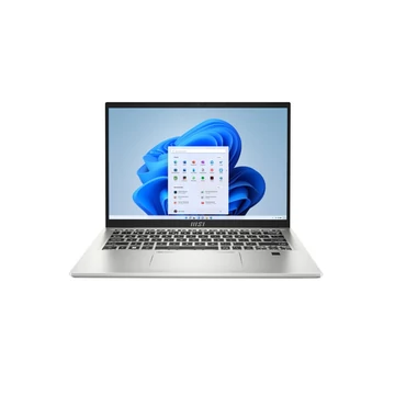 MSI Prestige 14 Evo B13M-639 laptop (14"FHD+/Intel Core i5-13500H/Int.VGA/16GB RAM/512GB/Win11) - ezüst