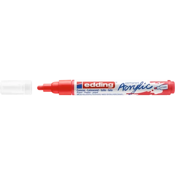 Akril marker 2-3mm, Edding 5100 piros