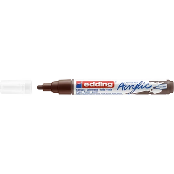 Akril marker 2-3mm, Edding 5100 barna
