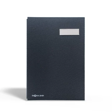 Aláírókönyv, 20lap, A4 Pagna 24191 vászon borító fekete Aláírókönyv, 20lap, A4 Pagna 24191 vászon borító fekete