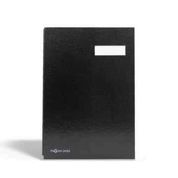 Aláírókönyv, 20lap, A4 Pagna 24192 műanyag borító fekete Aláírókönyv, 20lap, A4 Pagna 24192 műanyag borító fekete