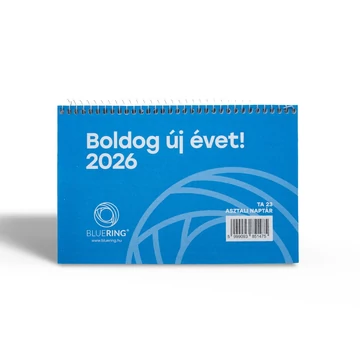 Asztali naptár TA-23 2026. Bluering® Asztali naptár TA-23 2026. Bluering®