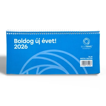 Asztali naptár TA-24 2026. Bluering® Asztali naptár TA-24 2026. Bluering®