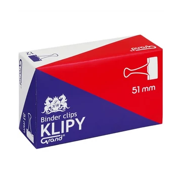 Binderkapocs 51mm, 12 db/doboz Grand Binderkapocs 51mm, 12 db/doboz Grand