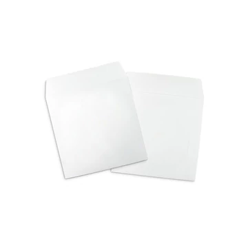 Boríték TCD öntapadó CD/DVD papírtok 125x125mm, 100 db/csomag, Bluering®