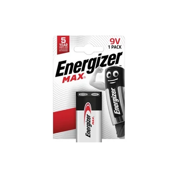 Elem 9V 6LR61 Max 1 db/csomag, Energizer Elem 9V 6LR61 Max 1 db/csomag, Energizer