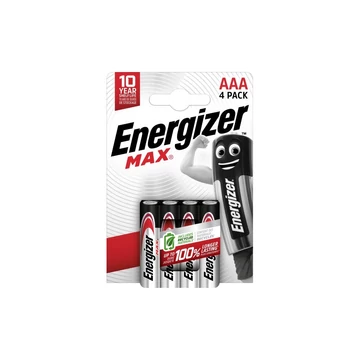 Elem AAA mikro LR03 Max 4 db/csomag, Energizer Elem AAA mikro LR03 Max 4 db/csomag, Energizer