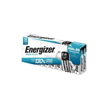 Elem AAA mikro LR03 Max Plus 20 db/csomag, Energizer Elem AAA mikro LR03 Max Plus 20 db/csomag, Energizer