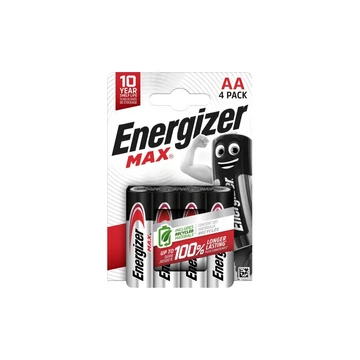 Elem AA ceruza LR06 Max 4 db/csomag, Energizer Elem AA ceruza LR06 Max 4 db/csomag, Energizer