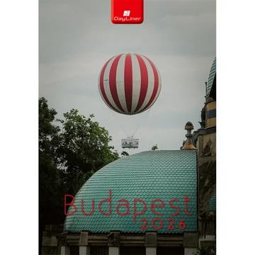 Falinaptár képes 230 x 330 mm, fehér lapokkal Budapest Dayliner 2026. Falinaptár képes 230 x 330 mm, fehér lapokkal Budapest Dayliner 2026.