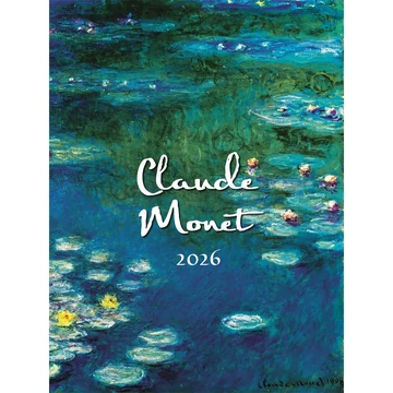 Falinaptár képes 330 × 600 mm, fehér lapokkal Claude Monet Dayliner 2026. Falinaptár képes 330 × 600 mm, fehér lapokkal Claude Monet Dayliner 2026.