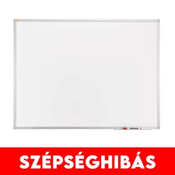 Fehértábla mágneses alukeretes, zománcozott 120x240cm, ValueLine Franken ÉRTÉKCSÖKKENT!