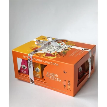 Fekete tea 12x2 g English Tea Shop 12, filteres, bio Organic selyempiramis