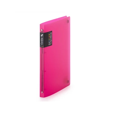 Gyűrűskönyv A4, 4 gyűrűs 2cm gerinc PP,  Karton P+P Opaline magenta