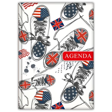 Határidőnapló Colors A5 napi, fehér lapokkal City Dayliner 2026. Határidőnapló Colors A5 napi, fehér lapokkal City Dayliner 2026.