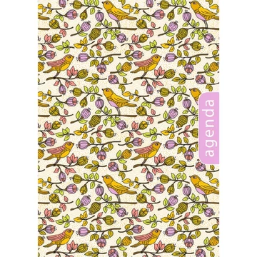 Határidőnapló Colors A5 napi, fehér lapokkal Nature lila Dayliner 2026. Határidőnapló Colors A5 napi, fehér lapokkal Nature lila Dayliner 2026.