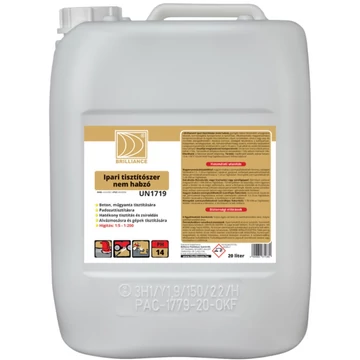 Ipari lúgos tisztítószer nem habzó 20 liter Brilliance Ipari lúgos tisztítószer nem habzó 20 liter Brilliance