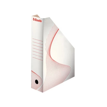 Iratpapucs 8cm, karton, összehajtható Esselte BOXY fehér Iratpapucs 8cm, karton, összehajtható Esselte BOXY fehér