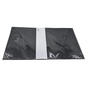 Iratvédő mappa A4, 60 tasakos fekete Iratvédő mappa A4, 60 tasakos fekete