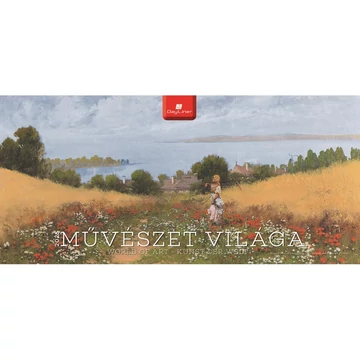 Képes asztali naptár Művészet 320 x 150 mm, fehér lapokkal tömb Dayliner 2026. Képes asztali naptár Művészet 320 x 150 mm, fehér lapokkal tömb Dayliner 2026.