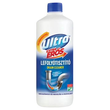 Lefolyótisztító extra erős 1 liter Ultra Lefolyótisztító extra erős 1 liter Ultra