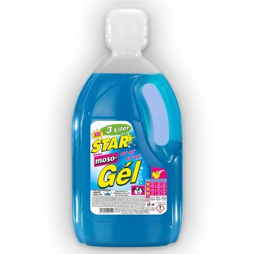 Mosógél 3 liter (30 mosás) fehér és színes ruhákhoz Dalma Star Aktív Mosógél 3 liter (30 mosás) fehér és színes ruhákhoz Dalma Star Aktív