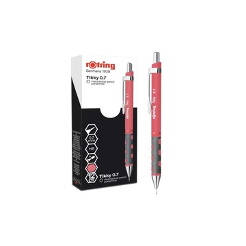 Nyomósirón 0,7mm, tearózsa test, Rotring Tikky Nyomósirón 0,7mm, tearózsa test, Rotring Tikky