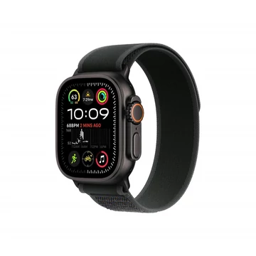Okosóra APPLE Watch Ultra2 v2 Cellular 49mm Black titanium Case with Black Trail Loop - M/L Okosóra APPLE Watch Ultra2 v2 Cellular 49mm Black titanium Case with Black Trail Loop - M/L