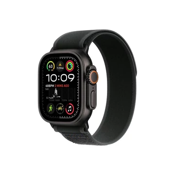 Okosóra APPLE Watch Ultra2 v2 Cellular 49mm Black titanium Case with Black Trail Loop - S/M Okosóra APPLE Watch Ultra2 v2 Cellular 49mm Black titanium Case with Black Trail Loop - S/M