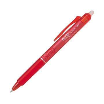 Rollertoll 0,5mm, törölhető Pilot Frixion Clicker, írásszín piros Rollertoll 0,5mm, törölhető Pilot Frixion Clicker, írásszín piros