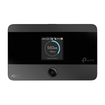Router TP-LINK M7350 WIFI hordozható (HOTSPOT, 150 Mbps, Dualband, 3G/4G LTE + SIM+microSD aljzat) fekete Router TP-LINK M7350 WIFI hordozható (HOTSPOT, 150 Mbps, Dualband, 3G/4G LTE + SIM+microSD aljzat) fekete