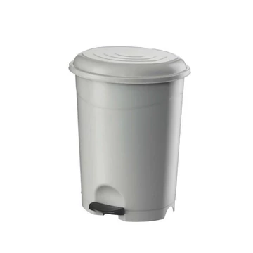 Szemetes kuka pedálos műanyag 12 literes törtfehér UP126B Szemetes kuka pedálos műanyag 12 literes törtfehér UP126B