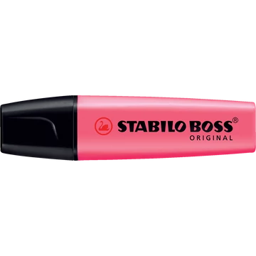 Szövegkiemelő 2-5mm, vágott hegyű, STABILO Boss original ciklámen