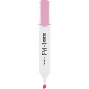 Szövegkiemelő 3,5 mm, Zebra FM-1 Mild, rózsaszín