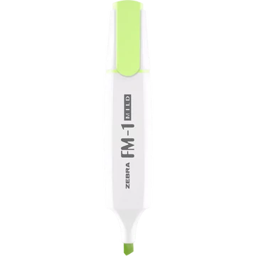 Szövegkiemelő 3,5 mm, Zebra FM-1 Mild, zöld