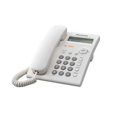 Telefonkészülék PANASONIC KX-TSC11HGW (vezetékes) fehér Telefonkészülék PANASONIC KX-TSC11HGW (vezetékes) fehér