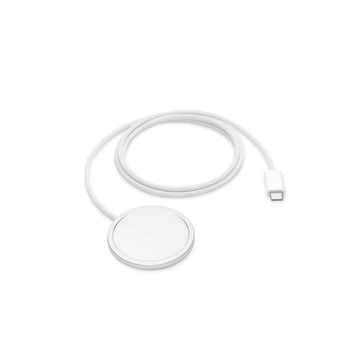 Töltő APPLE MagSafe(Type-C, gyorstöltő, wireless, MagSafe, 100cm) fehér Töltő APPLE MagSafe(Type-C, gyorstöltő, wireless, MagSafe, 100cm) fehér