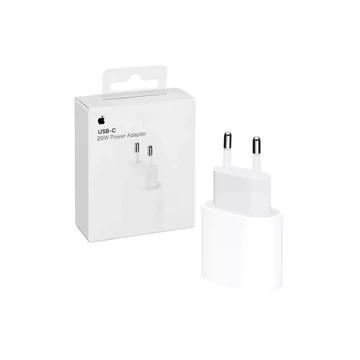 Töltő hálózati APPLE Type-C aljzat (20W, PD gyorstöltő, MUVV3ZM/A és MHJE3ZM/A utód) fehér Töltő hálózati APPLE Type-C aljzat (20W, PD gyorstöltő, MUVV3ZM/A és MHJE3ZM/A utód) fehér