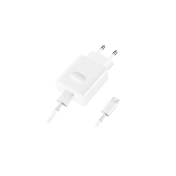 Töltő hálózati HUAWEI USB aljzat (22.5W, gyorstöltő + Type-C kábel) fehér Töltő hálózati HUAWEI USB aljzat (22.5W, gyorstöltő + Type-C kábel) fehér