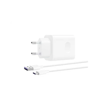 Töltő hálózati HUAWEI USB aljzat (40W, PD gyorstöltő + Type-C kábel) fehér Töltő hálózati HUAWEI USB aljzat (40W, PD gyorstöltő + Type-C kábel) fehér