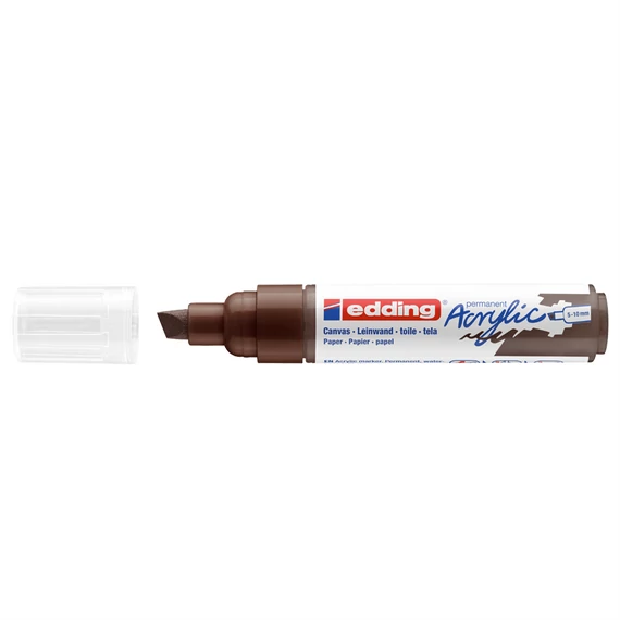 Akril marker 5-10mm, Edding 5000 barna