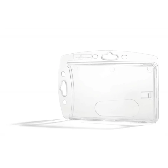Biztonsági kártyatartó 1 kártya számára, 10 db/csomag,  Durable Enchlosed áttetsző