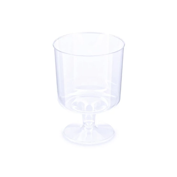 Boroskehely 190 ml műanyag víztiszta