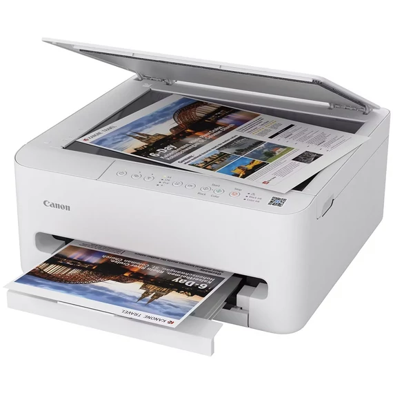 Nyomtató Canon Pixma TS4150I színes tintasugaras multifunkciós  fehér