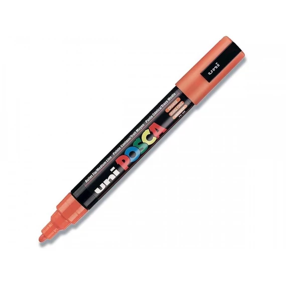 Dekormarker 1,8-2,5mm, Uni Posca PC-5M narancs