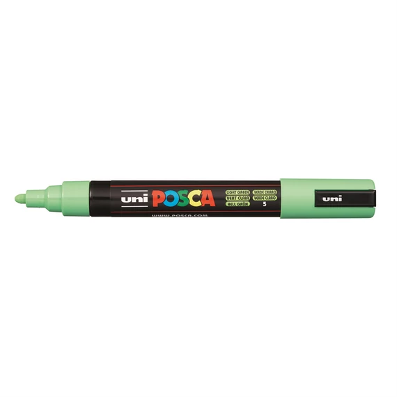 Dekormarker 1,8-2,5mm, Uni Posca PC-5M világoszöld