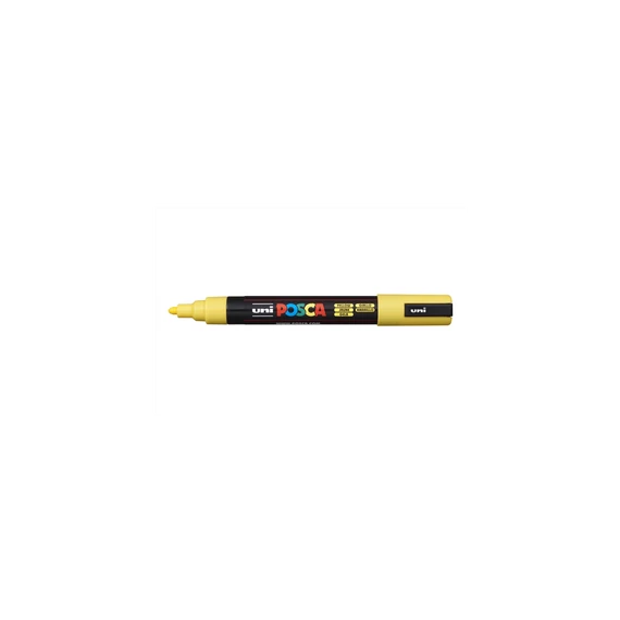 Dekormarker 1,8-2,5mm, Uni Posca PC-5M sárga