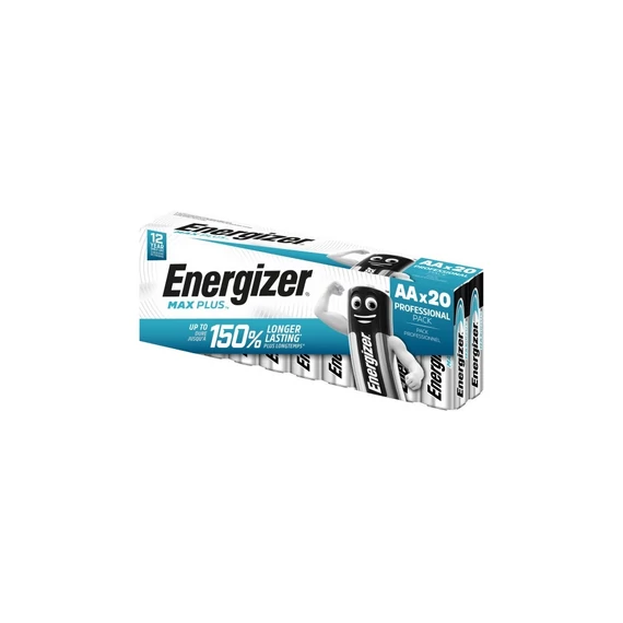 Elem AA ceruza LR06 Max Plus 20 db/csomag, Energizer Elem AA ceruza LR06 Max Plus 20 db/csomag, Energizer