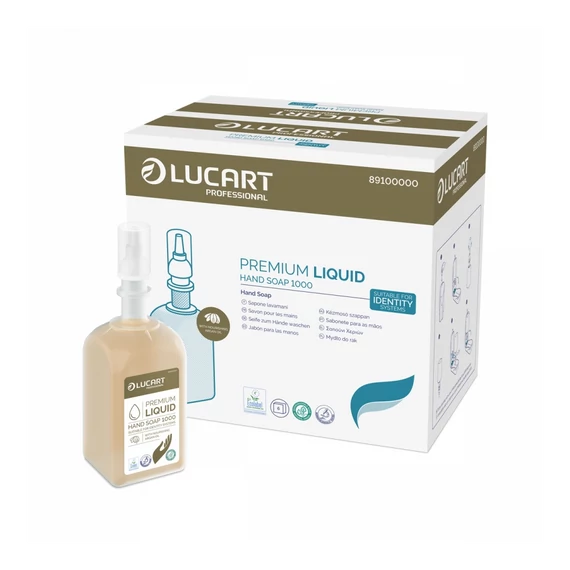 Folyékony szappan utántöltő 1 liter Identity Premium Lucart_89100000