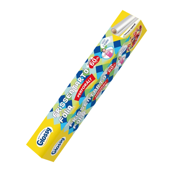 Frissentartó fólia 20 m perforált Folpack Glossy